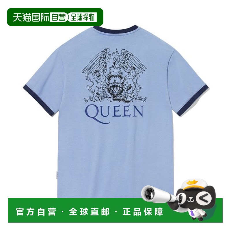 韩国直邮VIVASTUDIO 男士T恤QUEEN TEE [SKY BLUE] P0000GRD_4