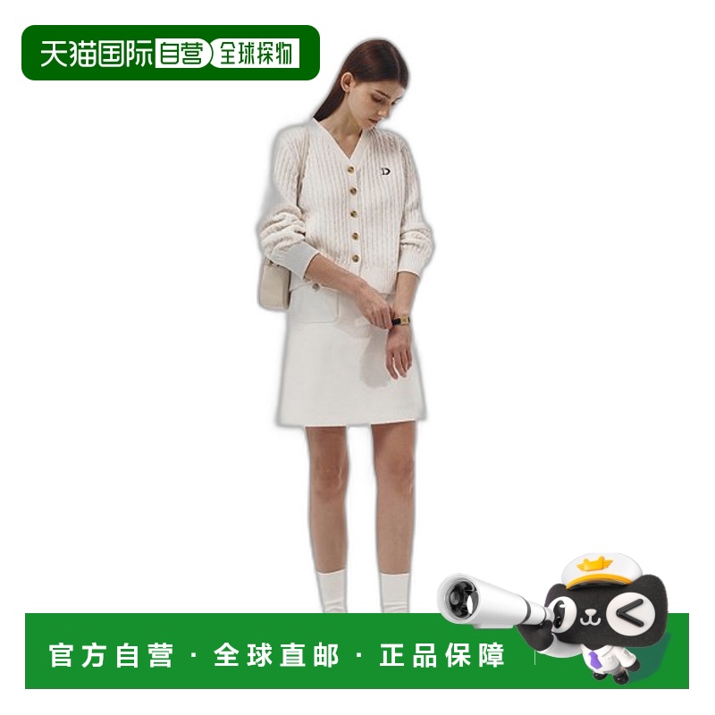 韩国直邮Dunst2023秋冬新品中性风经典女款半身裙UDSK3A203WT