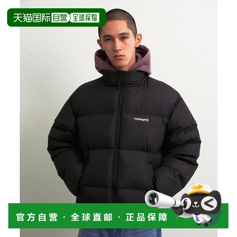 韩国直邮MAHAGRID 男士羽绒服MG2EWMB900ABK BASIC DUCKDOWN PARK