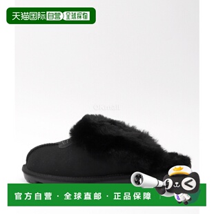 韩国直邮UGG Coquette 拖鞋 - 黑色 (厚底骡子) 5125