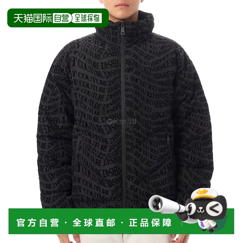 韩国直邮VERSACE LIQUIFY LOGO 植绒羽绒服 (79GAUD04 CQ21D 899)