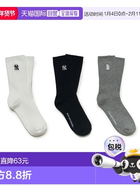 韩国直邮MLB KIDS 儿童儿童袜子(0-16岁)7ASOB055N-00BKS