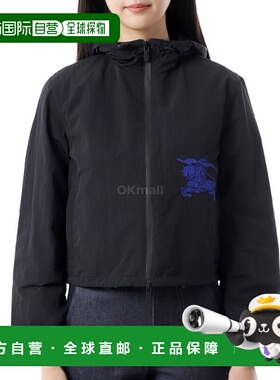 韩国直邮BURBERRY ekd 印花连帽抽绳夹克（8105358） 夹克尼龙