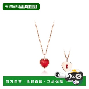 韩国直邮STONEHENGE 女士项链 SAG-25A03P-N4RST40 14k吊坠