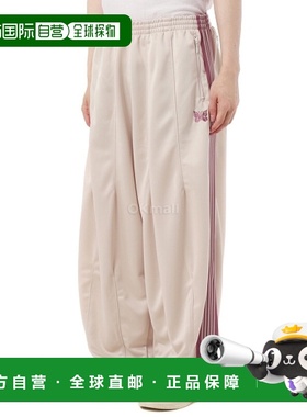 韩国直邮NEEDLES HD 光滑聚酯纤维运动长裤 - 象牙色 (QV311) 训