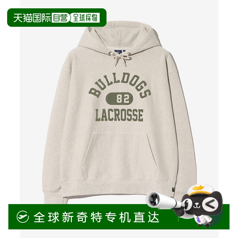 韩国直邮YALE秋冬新款韩版小熊校园日常复古卫衣男女同款YEW1HD30