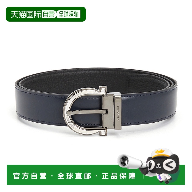 1h可退 韩国直邮ferragamo 男士 腰带菲拉格慕牛皮休闲