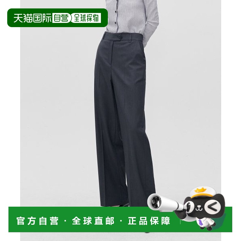 韩国直邮RE RHEE 女士女装休闲裤RP2SLO021-0 SILKY WIDE LEG SLAC