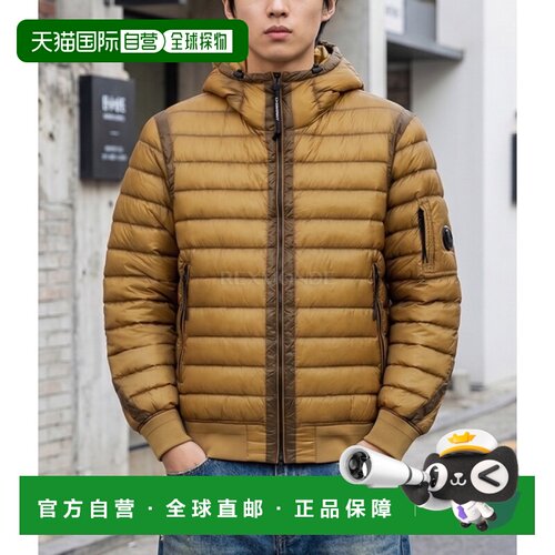 韩国直邮CP COMPANY DD Shell 带帽镜片羽绒服 (21CMOW751A 11041