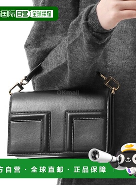 韩国直邮TOTEME 迷你 T 型翻盖包 (244-WAL0049-LE0025 001) 单肩