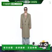 韩国直邮INSILENCE设计师款 通用日常休闲宽松时尚 大衣IM2C4CT03AB
