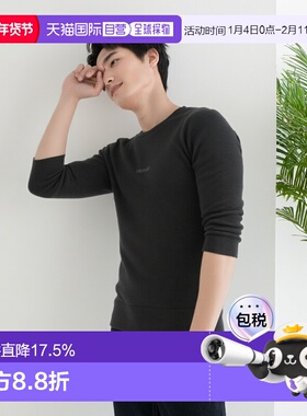 韩国直邮WoolPower 圆领毛衣 200 黑色 (7112) 长袖