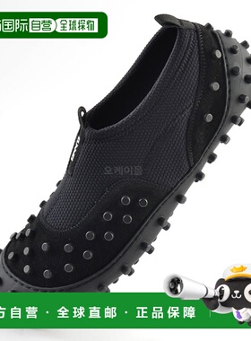 韩国直邮sunnei男女黑色运动鞋休闲轮胎底mshoxfls031 nyl024