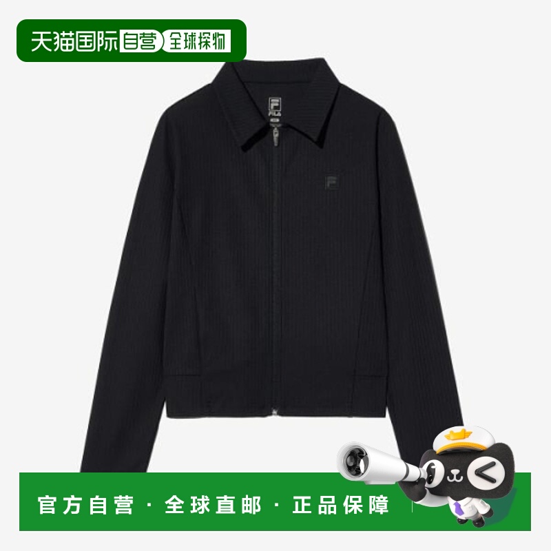 韩国直邮FILA 女士运动茄克/外套1100FS2FTH2252FBLK斐乐