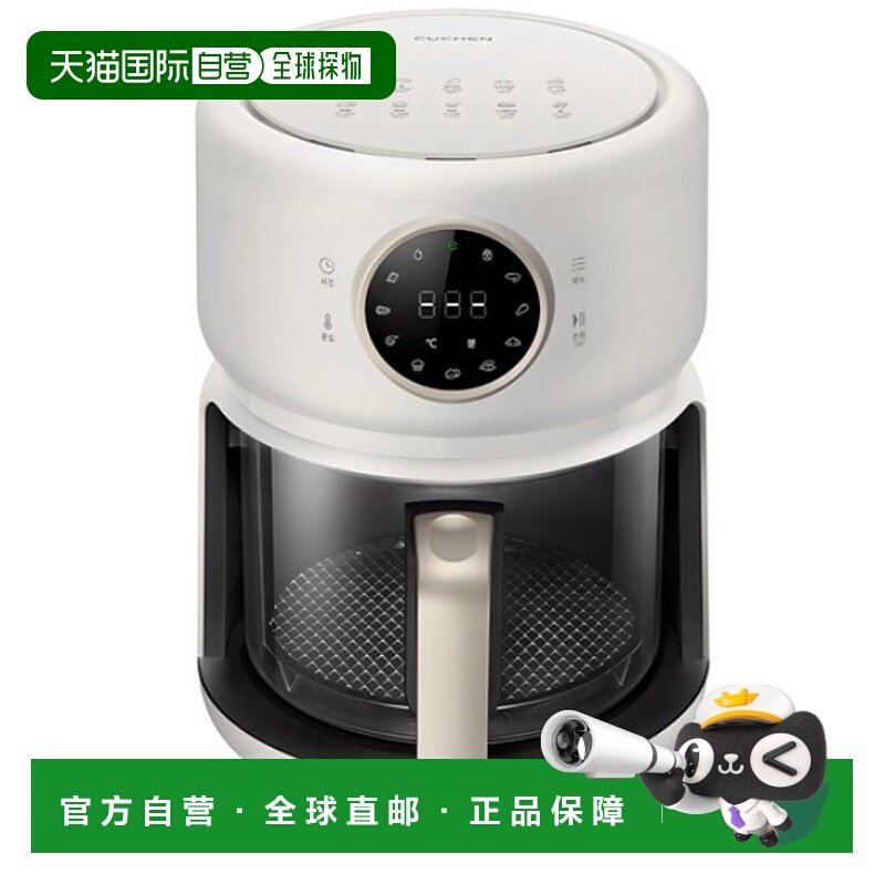 韩国直邮Cuchen酷晨多功能智能空气炸锅3L B030W