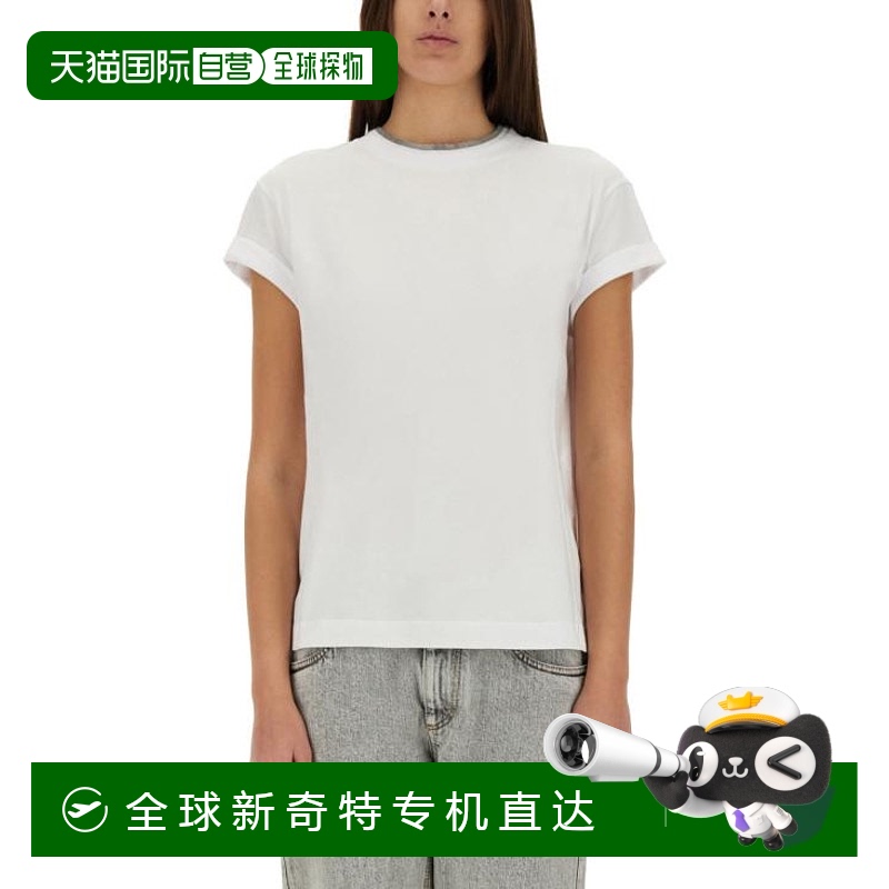 韩国直邮BRUNELLO CUCINELLI25SS短袖T恤女M0T18BD200 C159 WHITE
