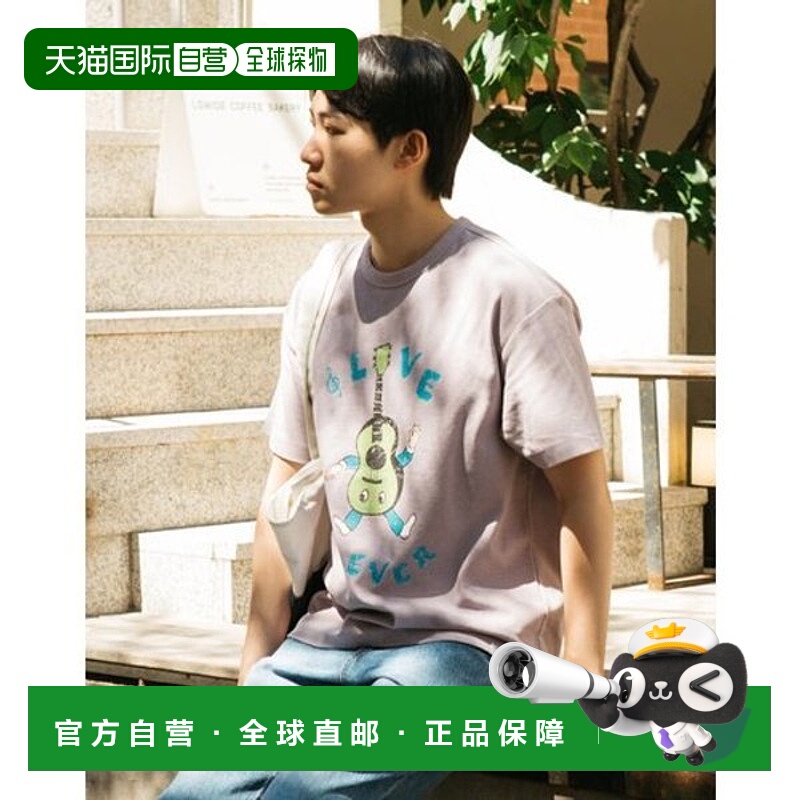 韩国直邮HAZZYS 赫奇斯男士 [HIS][Busking]复古图案 T恤 (HZTS5E