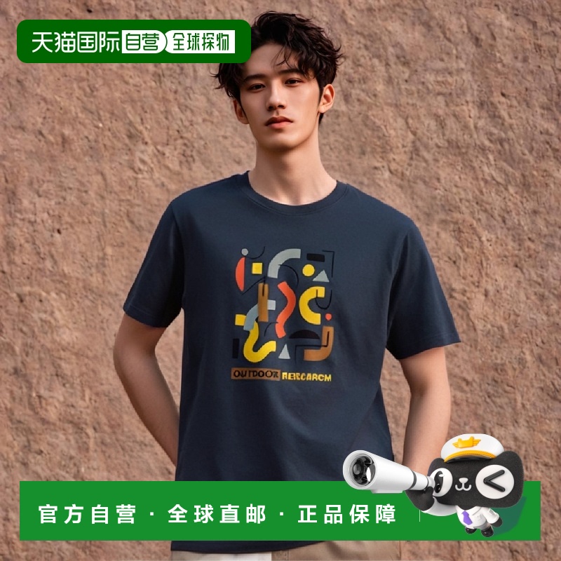 韩国直邮OUTDOOR RESEARCH T恤男士ORM_UT7UN03A_NAV_