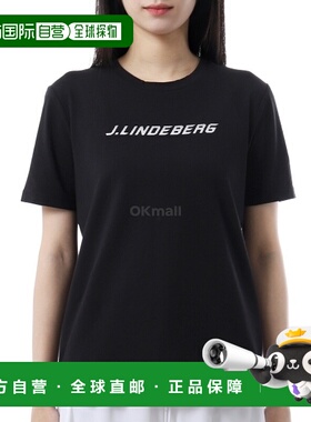 韩国直邮J.LINDEBERG 莫琳 T 恤（AWJT12933-9999） 短袖/无袖