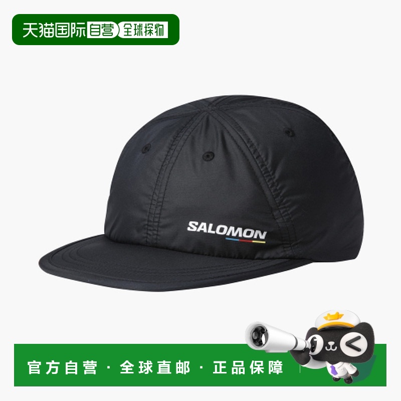 韩国直邮SALOMON 公用帽子萨洛蒙鸭舌帽 S251006HHC21_BLK新款