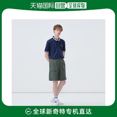 韩国直邮[HILFIGER DENIM] [Tommy Jeans] 男性亚麻布透气短裤 (T