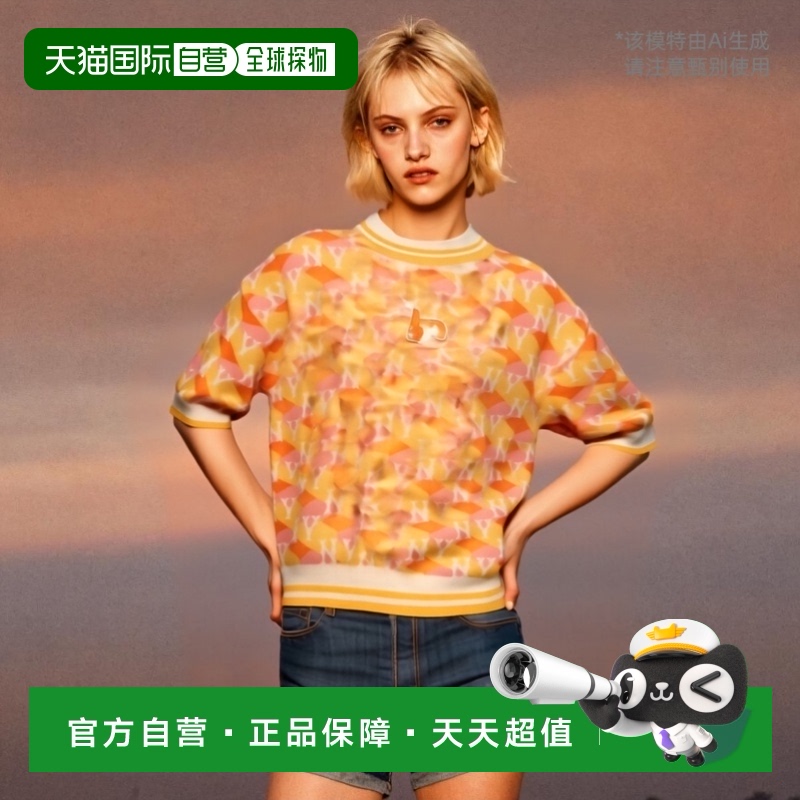 韩国直邮MLB 女装T恤3FKPM0533-50ORL高档时尚百搭舒适 高级感