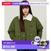 韩国直邮WAIKEI韩国小众设计师狗狗图案时尚 日常舒适棉服YK23FWJK