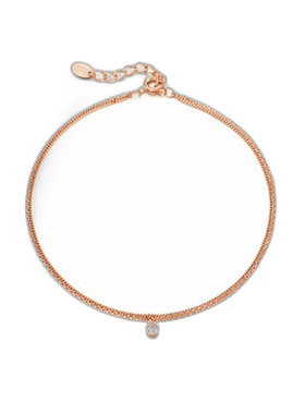 韩国直邮STONEHENGE 正品韩系精致首饰百搭脚链SC1515玫瑰金