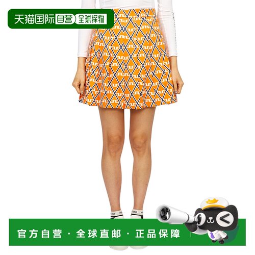 1h可退 韩国直邮j.lindeberg 女士 瑜伽服裙子半身裙包臀裙百褶裙