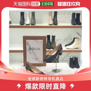 双向 新品 韩国直邮SODA 连衣裙 上市 女装 水泵 高帮鞋 鞋 子