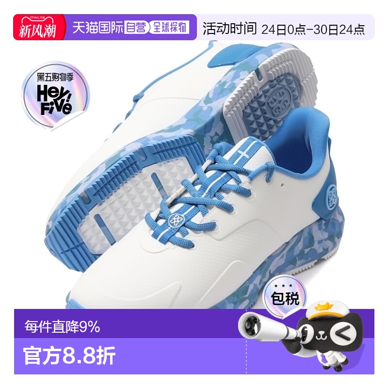 韩国直邮GFORE无钉高尔夫球鞋MG4+防水舒适休闲运动鞋G4MA23EF30