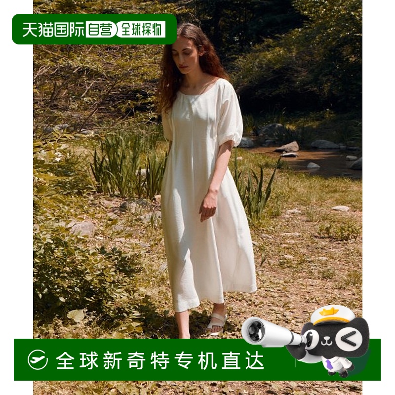 韩国直邮RE RHEE 女士连衣裙RO2OPO083-0-WH PINTUCK DETAILED PUF