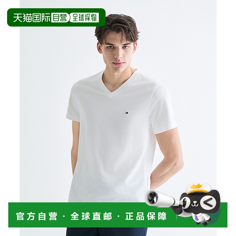 韩国直邮TOMMY HILFIGER 男士T恤T12E1TPO030MT1YBR男装
