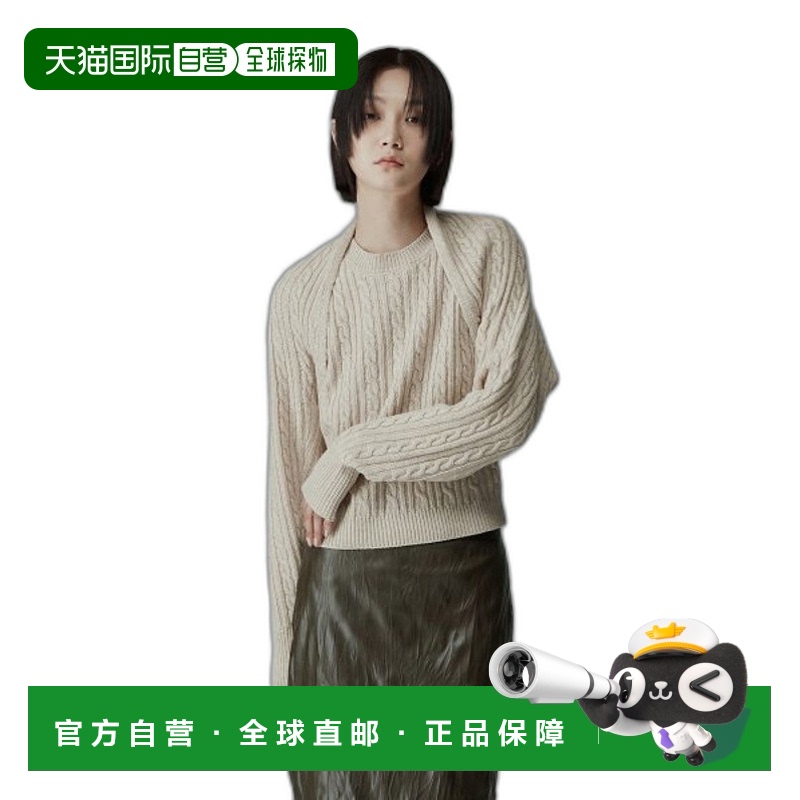 韩国直邮RE RHEE 女士吊带衫RN4CDP206-0-BE CASHMERE-BLEND BOLER