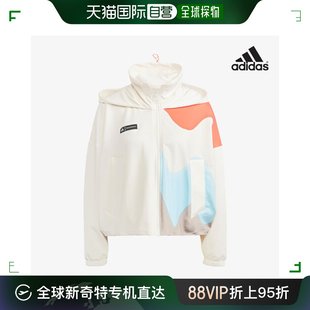 Adidas 女士 夹克 韩国直邮 网球 帽子 HU1804 暖和