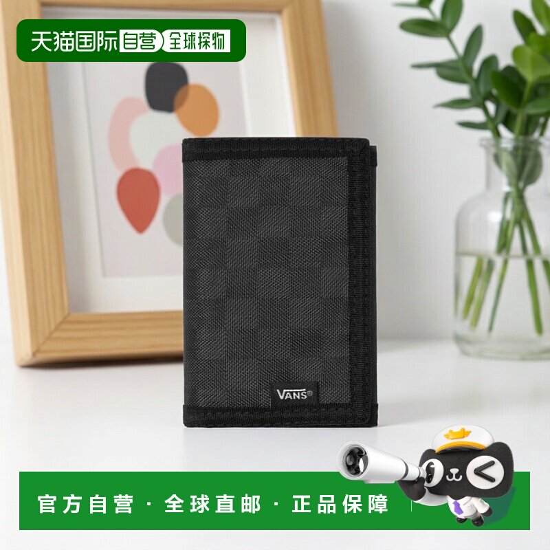 韩国直邮VANS 公用钱包VN000C32BA51 SLIPPED - BLACK-CHARCOAL