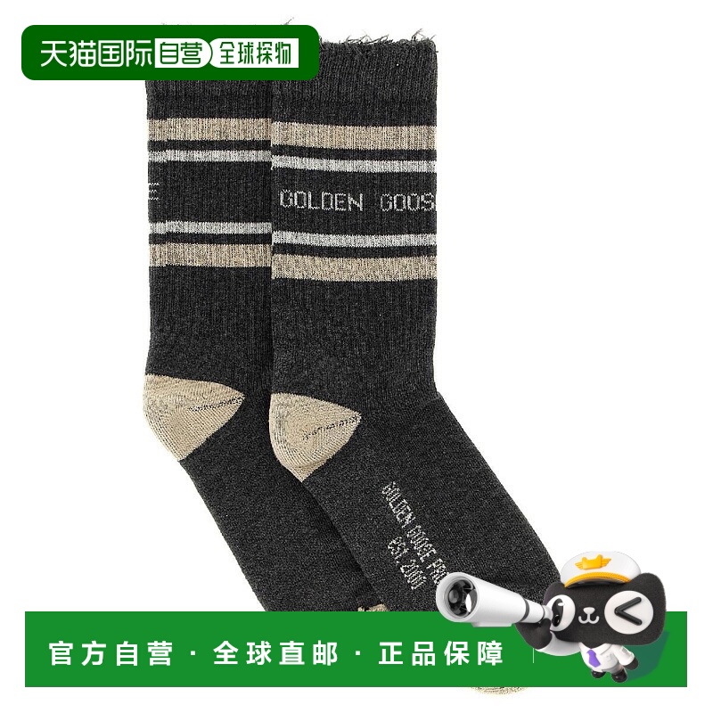 韩国直邮GOLDEN GOOSE GOLDEN GOOSE 徽标袜子 GUP00883P00220560