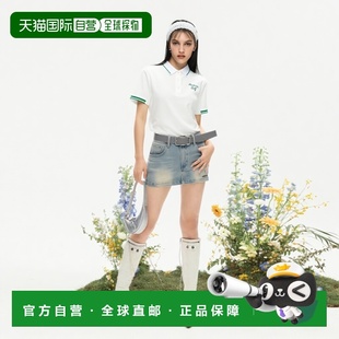 GOLF女士女装 T恤M5122PTS12WHT POINT BUCKET 韩国直邮MALBON