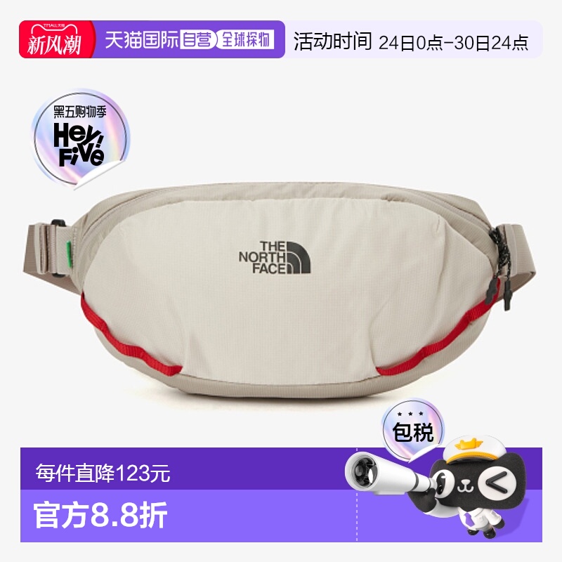 韩国直邮THE NORTH FACE正品户外运动韩版秋冬新品男款腰包NN2HQ0