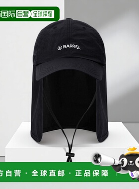 韩国直邮BARREL 女士帽子B4SUACP010BLK SUNSHAED BALL CAP BLACK