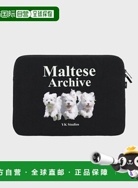 韩国直邮WAIKEI韩国小众设计师狗狗图案时尚日常收纳包YK22SSAC15