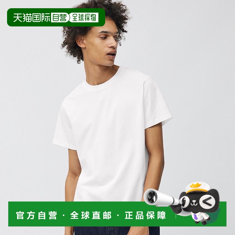 香港直邮GU 优衣库纯棉彩色圆领 T 恤（短袖）