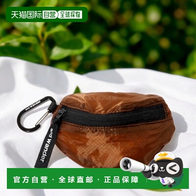 韩国直邮AND WANDER Sil Mini Pouch - D.Orange (5746975311-152
