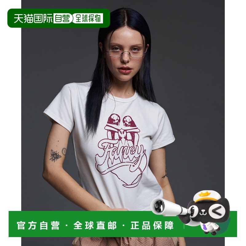 韩国直邮NASTY FANCY CLUB街头辣妹潮牌青春休闲时尚春夏新款T恤F