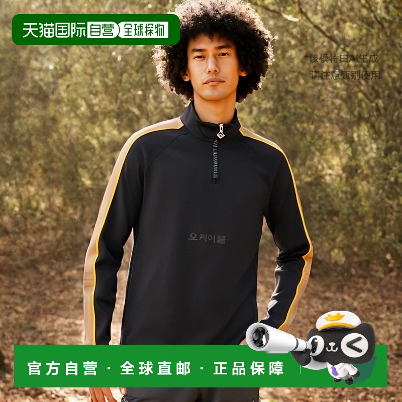 韩国直邮j.lindeberg金 林德伯格外套男女款黑色休闲运动长袖