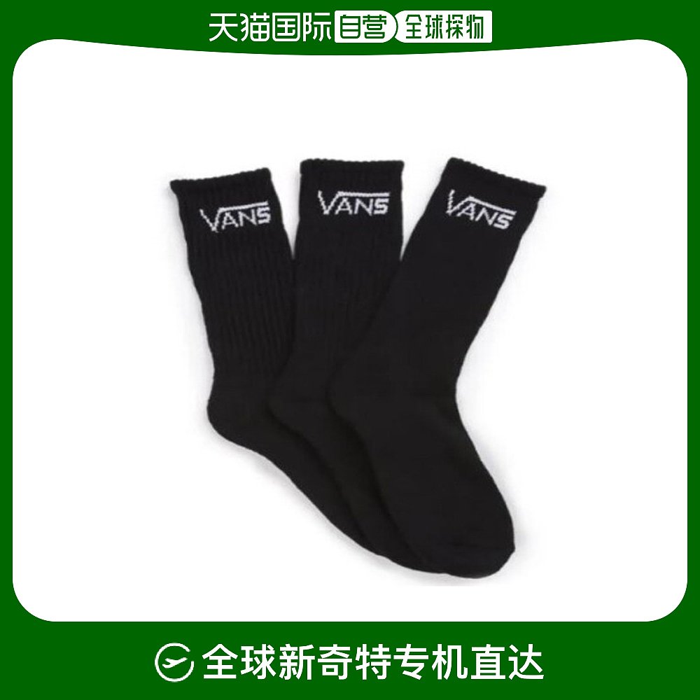 韩国直邮Vans 运动袜 [VANS] 男女共用古典式袜子 HH VN000XRZBLK