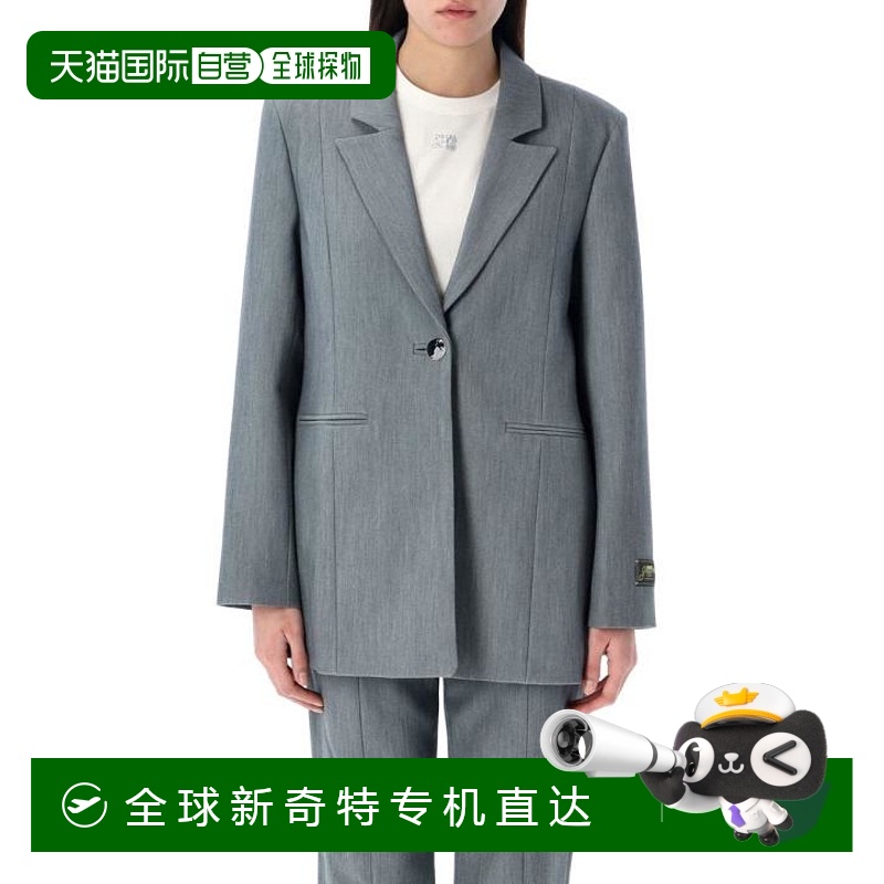 韩国直邮GANNI25SS外套女25PW01096871 252PHANTOM GREY