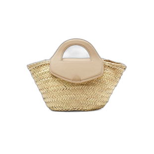 韩国直邮Hereu设计师品牌小众 Alqueria 皮质编织材质手提包斜挎