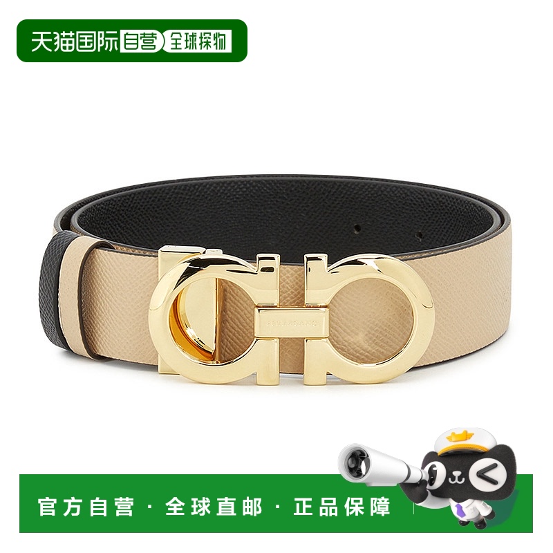 1h可退 韩国直邮ferragamo 女士 腰带菲拉格慕牛皮休闲