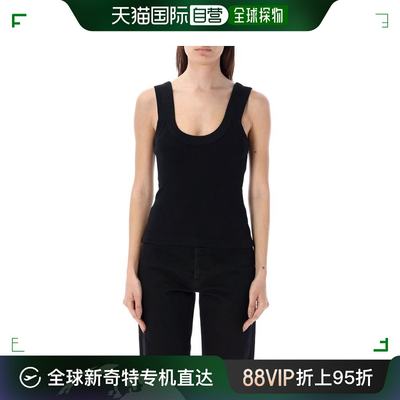 韩国直邮ALEXANDER WANG24SS短袖T恤女24P4CC2241455CR 001 BLACK